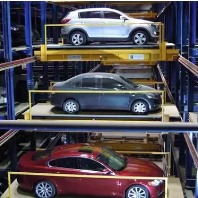 Hệ thống đỗ xe tự động di chuyển pallet(robocar)